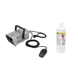 Nebelmaschine Eurolite Set N-10 in silber, -B- Basic Nebelfluid 1 L