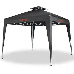 Grillpavillon JUSTUS , Schwarz, 250x250x260cm