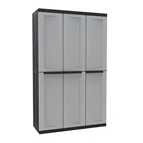 Kunststoffschrank Kreher XXL Mehrzweckschrank 102 x 39 x 170 cm