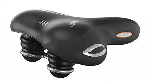 Selle-Sattel Selle Royal Look in Relaxed Fahrradsattel, schwarz