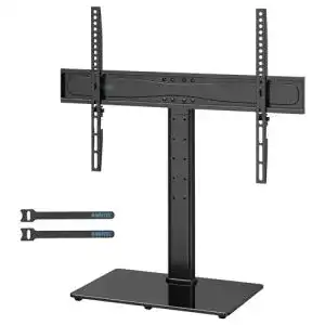 TV-Ständer (65 Zoll) BONTEC höhenverstellbar & stabil, Max.VESA