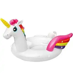 Badeinsel Intex Party Einhorn