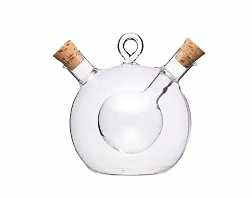Essig-Öl-Spender Kitchen Craft World of Flavours Rund 2-in-1