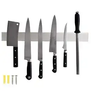 Magnetleiste Messer EXLECO 40cm, Edelstahl, Wandmontage
