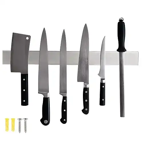 Magnetleiste Messer EXLECO 40cm, Edelstahl, Wandmontage