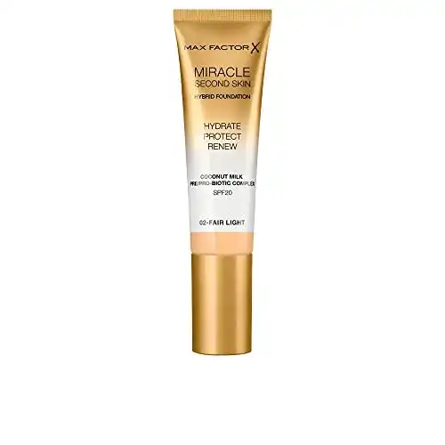 Max-Factor-Foundation Max Factor Miracle Second Skin, LSF 20