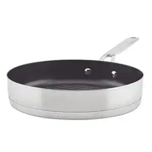 KitchenAid-Pfanne KitchenAid 71012 3-Ply Base Runde Grillpfanne