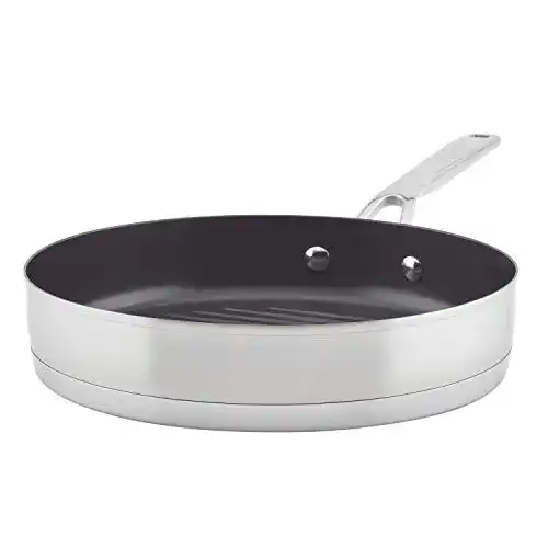 KitchenAid-Pfanne KitchenAid 71012 3-Ply Base Runde Grillpfanne