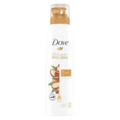 Duschschaum Dove Rasierschaum Damen 6er Pack Arganöl