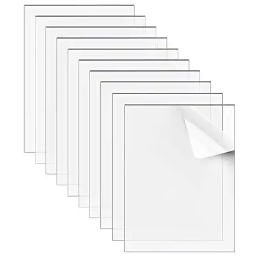Acrylplatten BELLE VOUS Transparente Acrylglas Platte (10er Pack) 1mm