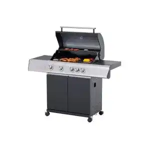 Gasgrill schwarz Tarrington House Gasgrill mit Seitenbrenner