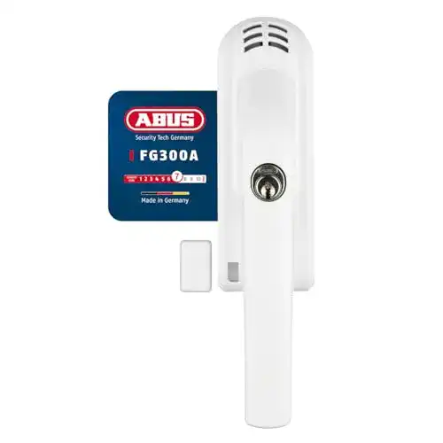Fenstergriff mit Alarm ABUS Abschließbarer Fenstergriff FG300A
