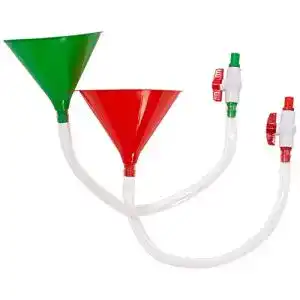 Bierbong THE TWIDDLERS 2 Trichter – Trinkspiel für Partys