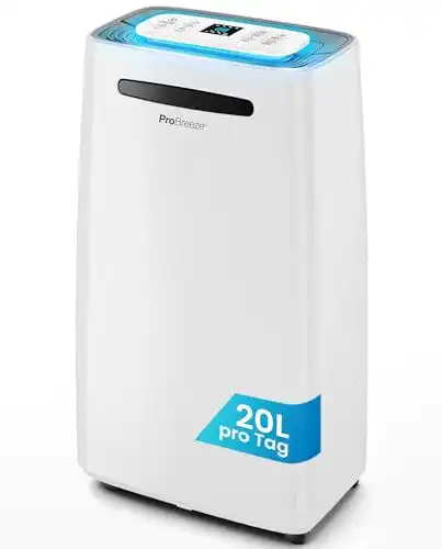 Luftentfeuchter Pro Breeze 20L in 24h Entfeuchtungsleistung