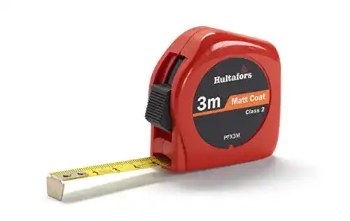 Bandmaß Hultafors PFX3, 366003, 3m Premium Handwerkermassband