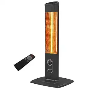Elektroheizstrahler ICQN 2300 Watt Stand Heizstrahler 4 Heizstufen