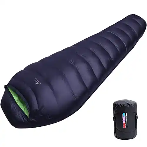 Mumienschlafsack LMR Daunenschlafsacke Ultraleicht klein