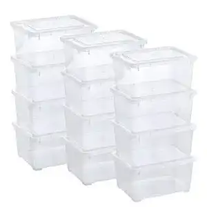 Stapelboxen Grizzly, kleine Aufbewahrungsbox mit Deckel, 1,7 L