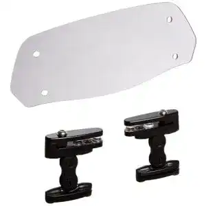 Motorrad-Windschild Puig 6319H Spoilerscheibe Clip-on, getönt