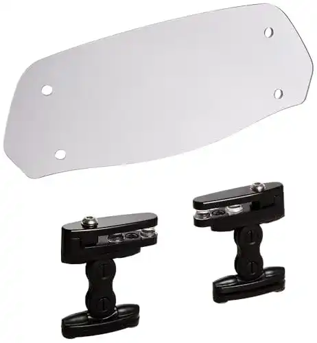 Motorrad-Windschild Puig 6319H Spoilerscheibe Clip-on, getönt