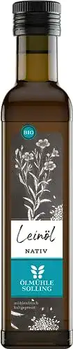 Leinöl Ölmühle Solling nativ kaltgepresst Naturland BIO, 250 ml