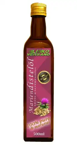 Mariendistelöl LiKo kaltgepresst 500 ml Speiseöl