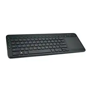 Funktastatur Microsoft All-in-One Media Keyboard mit Trackpad