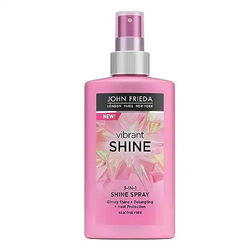 Hitzeschutzspray ohne Silikone John Frieda Vibrant Shine Weightless