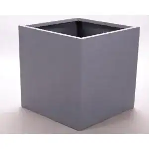 Pflanzkübel (Fiberglas) Eleganteinrichten Quadrat 40x40x40cm