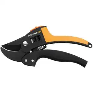 Ratschenschere Fiskars Amboss-Gartenschere, PowerStep, P83