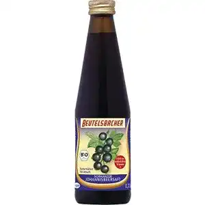 Schwarzer Johannisbeersaft Beutelsbacher Bio (6 x 330 ml)