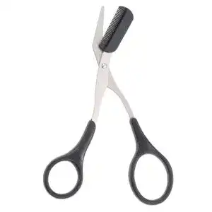 Augenbrauenschere erioctry Professionell mit Kamm