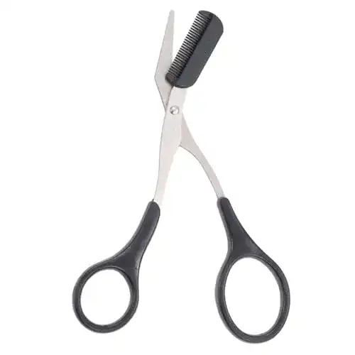 Augenbrauenschere erioctry Professionell mit Kamm