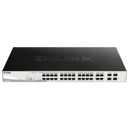 Managed Switch D-Link DGS-1210-28P, 28-Port Layer 2 Smart