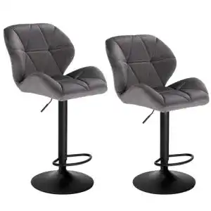 Barhocker mit Armlehne WOLTU ® Barhocker BH139dgr-2 2er Set