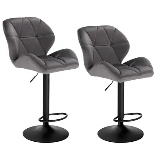 Barhocker mit Armlehne WOLTU ® Barhocker BH139dgr-2 2er Set
