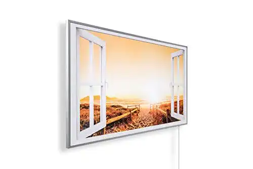 Infrarotheizung 1000 Watt Könighaus 1000W mit Bild