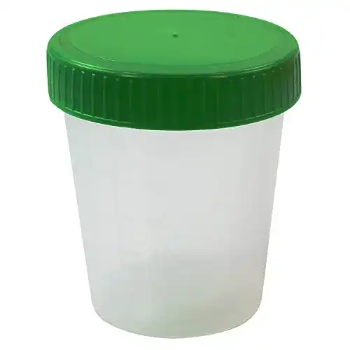 Urinbecher W-M-C Medical 50 Stk./Pack, 125ml Schraubdeckel