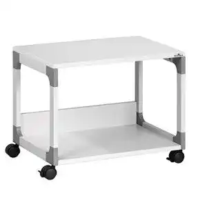Druckertisch Durable System Multi Trolley 48, grau, Kippschutz