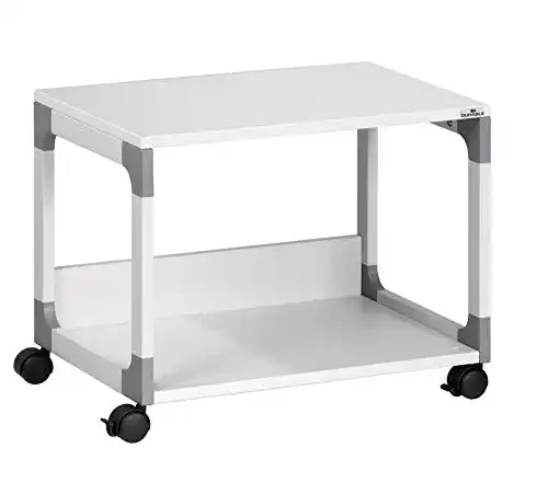 Druckertisch Durable System Multi Trolley 48, grau, Kippschutz