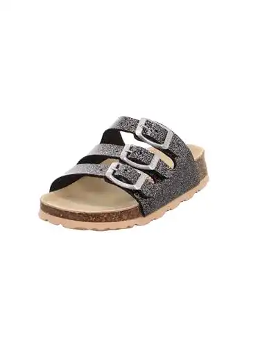 Pantoletten Damen Superfit Mädchen Fussbettpantoffel Pantoffeln