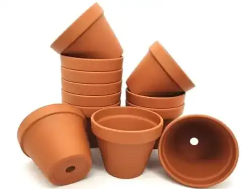 Tontöpfe meindekoartikel Naturprodukt 10 Stück ca. Ø 10 cm