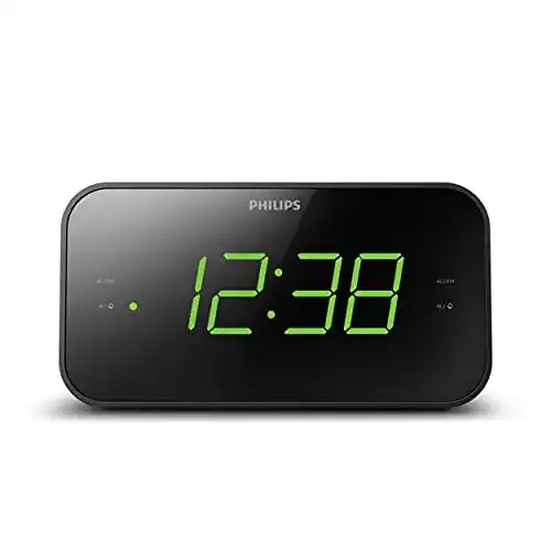 Radiowecker Philips Audio Wecker mit Radio, Display, Sleep Timer