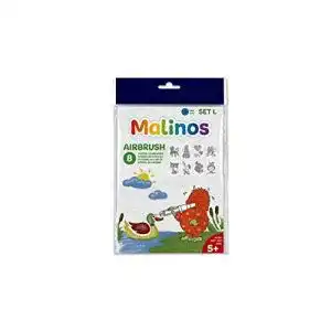 Airbrush-Schablonen MALINOS 301008 Stifte Airbrush Set L
