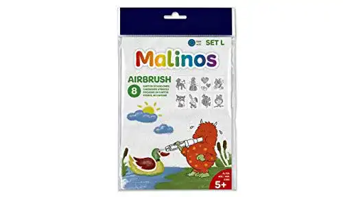 Airbrush-Schablonen MALINOS 301008 Stifte Airbrush Set L