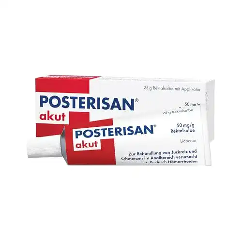 Hämorrhoidensalbe POSTERISAN akut, mit Applikator, 25 g Salbe
