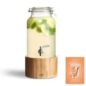 Wasserspender Springlane Kitchen Glas Getränkespender 5 L Greta