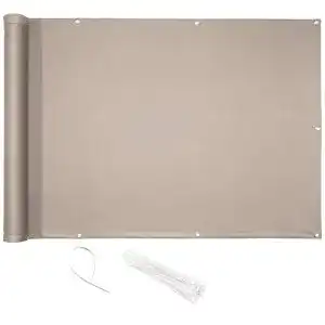Balkon-Sichtschutz CelinaSun Sichtschutz Balkon 0,75 x 3 m Taupe