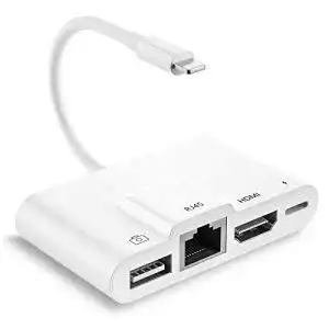Lightning-HDMI-Adapter Unitrox Lighting HDMI Adapter 4-in-1