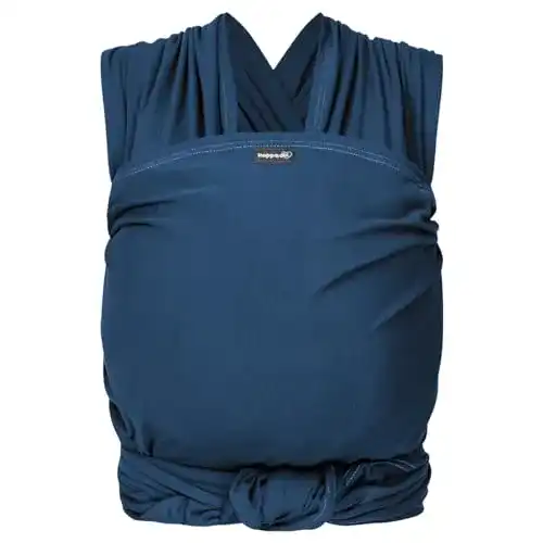 Tragetuch Hoppediz Elastisch, bis 9 kg, 100% Bio-Bauwolle
